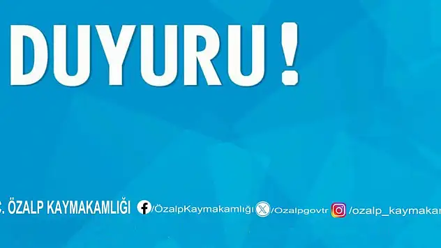 Özalp'te Kuvvetli Kar, Fırtına ve Çığ Tehlikesi Uyarısı