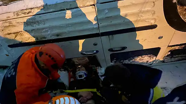 Paşaçayır yolunda korkutan kaza