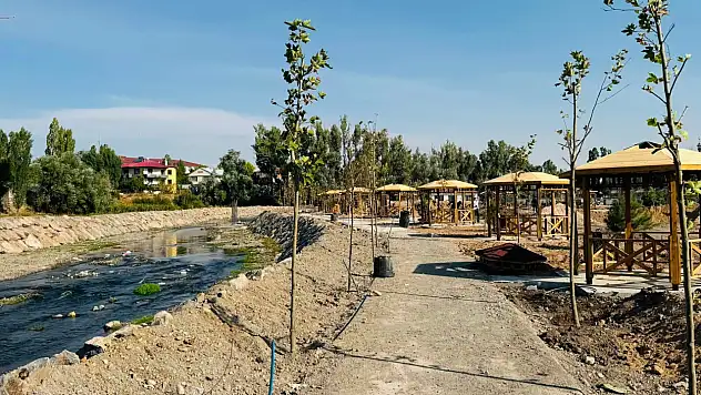 Patnos'a yeni nefes alanında çalışmalar hızlandı
