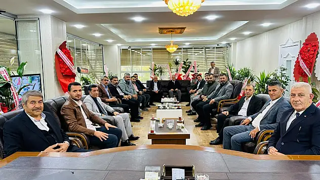 Patnos Belediye Başkanı Taşkın'dan ATSO Başkanı Erat'a ziyaret