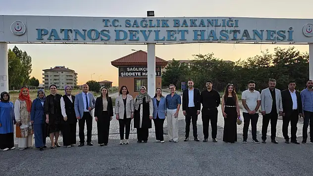 Patnos Devlet hastanesi 'anne dostu hastane'belgesi aldı