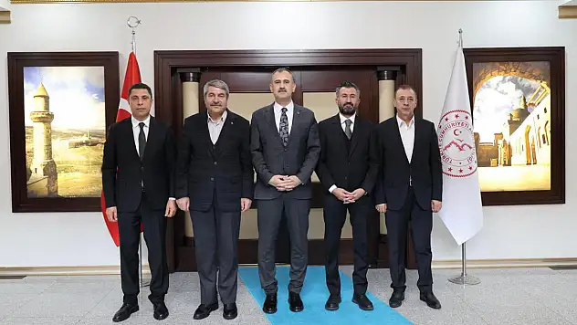 Patnos heyetinden Vali Bozkurt'a hayırlı olsun ziyareti