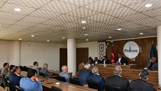 Patnos için önemli kararlar mecliste ele alındı
