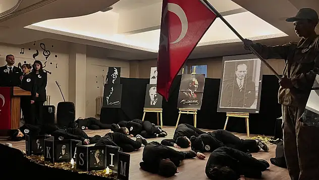 Patnos'ta 10 Kasım Atatürk'ü Anma Programı Düzenlendi