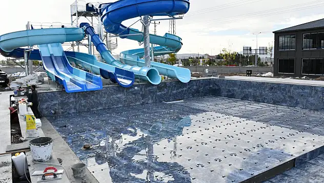 Patnos'ta Aqua Park projesinde çalışmalar son hızla devam ediyor