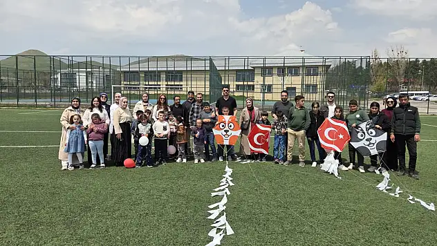 Patnos'ta Engelliler Haftası kapsamında uçurtma şenliği düzenlendi