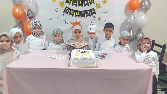 Patnos'ta minik kalpler Kur'an'la buluştu