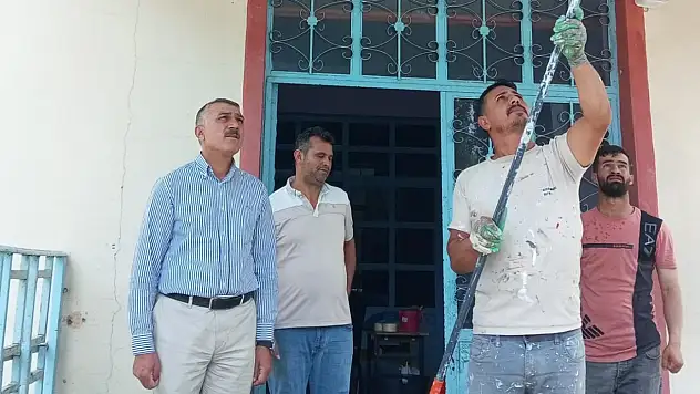 Patnos'ta okullar yeni eğitim öğretim yılına hazırlanıyor