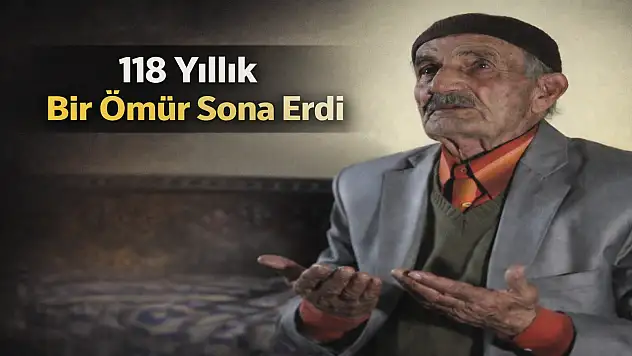 Patnos'ta tarihe tanıklık eden bir isim hayata veda etti