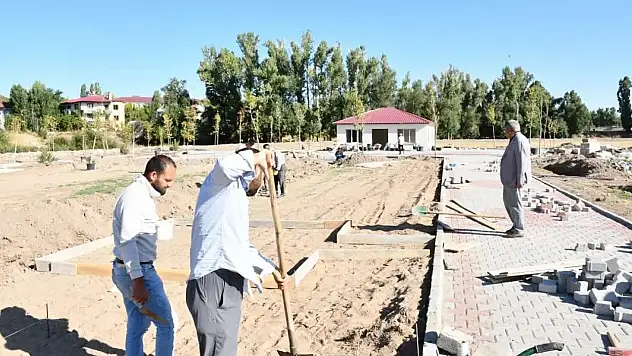 Patnos'ta yeni mesire alanı hizmete açılmak için gün sayıyor