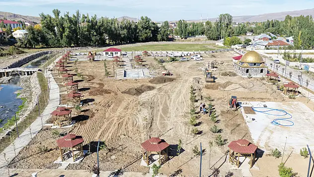 Patnos'ta yeni mesire alanı şekilleniyor: Çalışmalar sürüyor