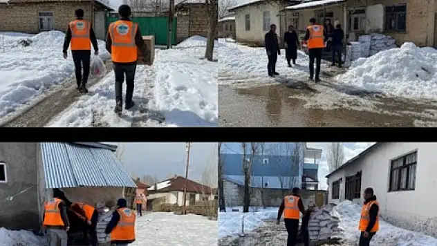 Patnos'un iyilik elçileri Ramazan öncesi gönülleri fethetti: Soframız bir, duamız bir
