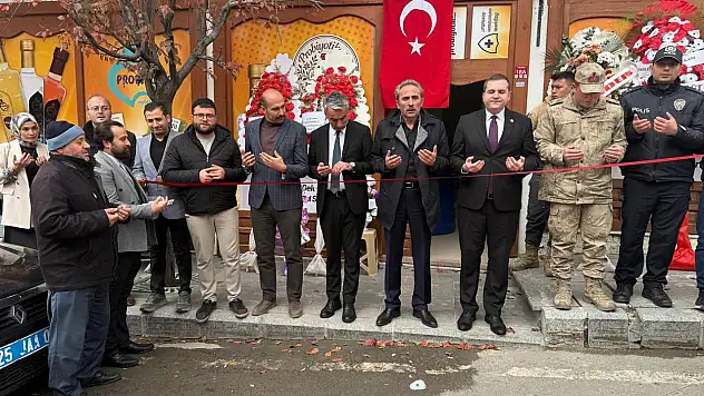 Pazaryolu'nda Doğal Sirke İmalat Tesisi Açıldı