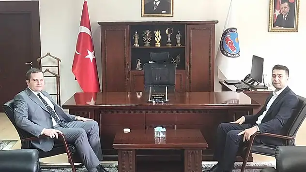 Pazaryolulu Kahramanmaraş Hakimi Kaymakam Fikri Badioğlu'nu Ziyaret Etti