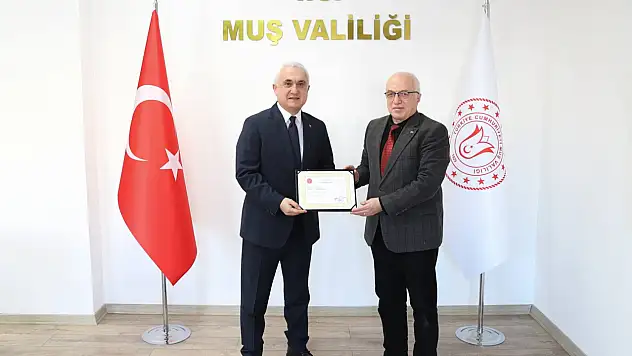 PTT Muş Başmüdürü Fahri Ocak, Yeni Görevine Veda Etti