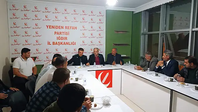 Refah Partisi Iğdır İl Başkanlığı Divan Toplantısı Gerçekleştirildi
