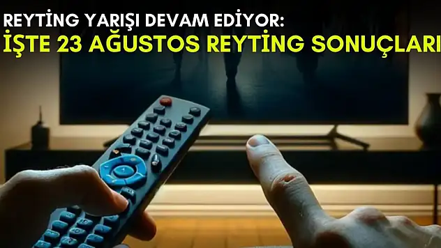Rekabet Kızıştı! Yaz Aylarında da Reyting Savaşları Sürüyor: 23 Ağustos Sonuçları Açıklandı