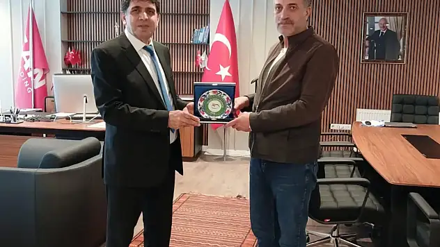Rektör Alma'dan Doğubayazıt TSO Başkanı Cemal Can'a Ziyaret