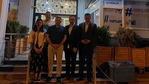 Rektör GÜREL'den KYK Yurtlarına Bayram Ziyareti
