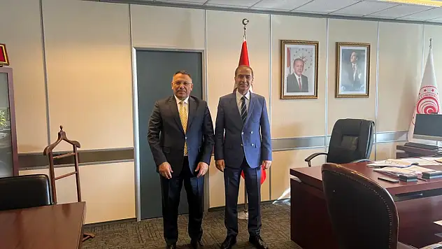 Rektör Gürel'den Uluslararası Hizmet Ticareti Genel Müdürlüğü'ne Ziyaret