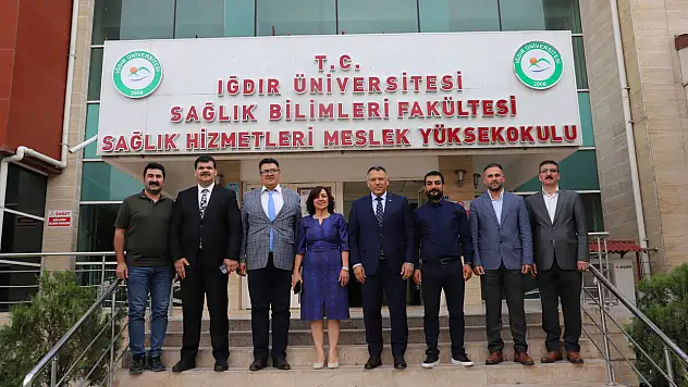 Rektör Gürel'den Yeni Görevine Başlayan Akademik Yöneticilere Hayırlı Olsun Ziyareti
