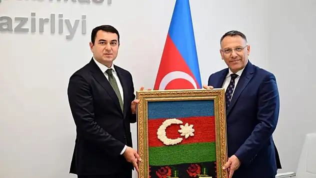 Rektör Prof. Dr. Ekrem Gürel'den Azerbaycan Kültür Bakanı Adil Kerimli'ye Ziyaret: Akademik ve Kültürel İş Birlikleri Güçleniyor