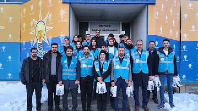 Ruken Kilerci ve Ak Gençlik'ten Ağrı'da gönülleri fetheden hareket