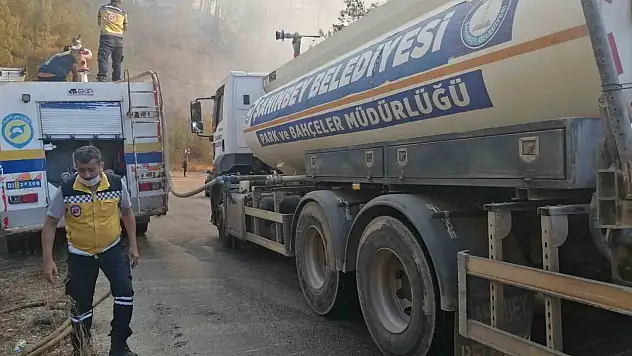 Şahinbey Belediyesi'nden Hatay'a Yangın Müdahalesi ve Destek Gönderildi