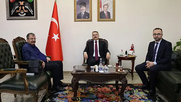 Şair ve Yazar Hayati İnanç'tan Iğdır Valisi Ercan Turan'a Ziyaret