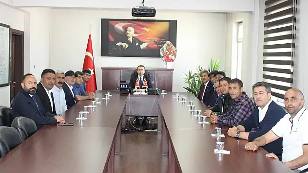 Şehit Aileleri ve Gazilerden Kaymakam Bakan'a Ziyaret
