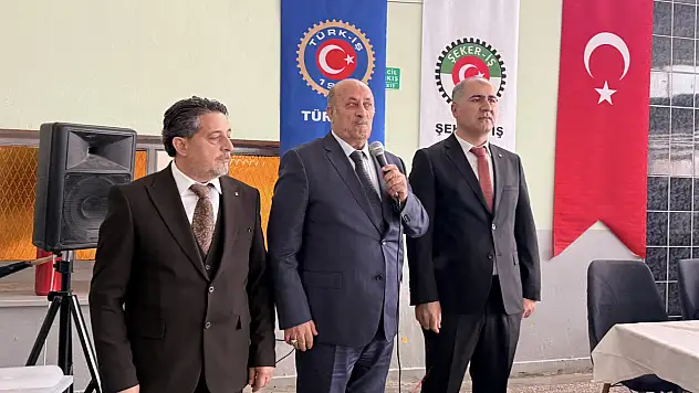 Şeker-İş Ağrı Şubesi'nde seçim heyecanı yaşandı ve yeni başkan seçildi
