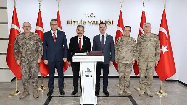 Şırnak Valisi Birol Ekici'den Bitlis Valisi Ahmet Karakaya'ya Ziyaret