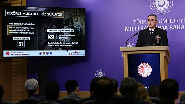 Son bir haftada 21 terörist etkisiz hale getirildi