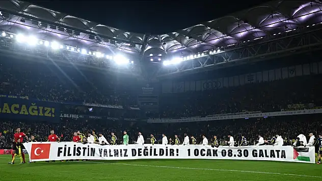 Spor kulüpleri Filistin için birleşiyor