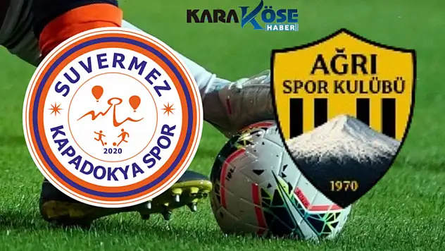 Suvermez Kapadokya Spor - Ağrı 1970 spor maçı ne zaman? Saat kaçta?