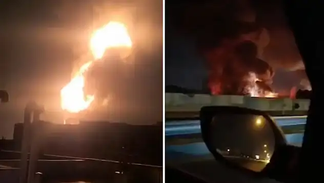 Tahran'a Yeni Hava Saldırısı: Petrol Tesisleri Hedef Alındı, Şehirden Dumanlar Yükseliyor