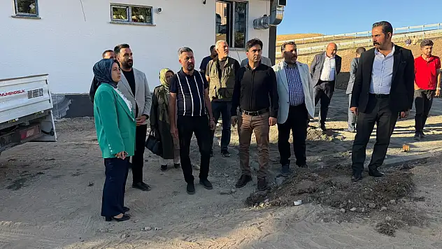Taşlıçay'a değer katacak balık üretim tesisi şekillenmeye başladı
