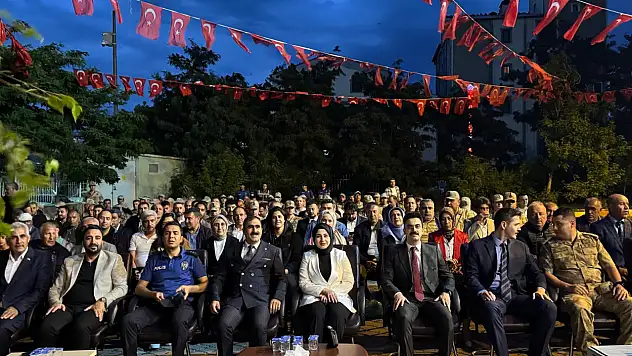 Taşlıçay'da 15 Temmuz programı geniş katılımla gerçekleşti