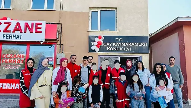 Taşlıçay'da Kızılay haftasında anlamlı ziyaret