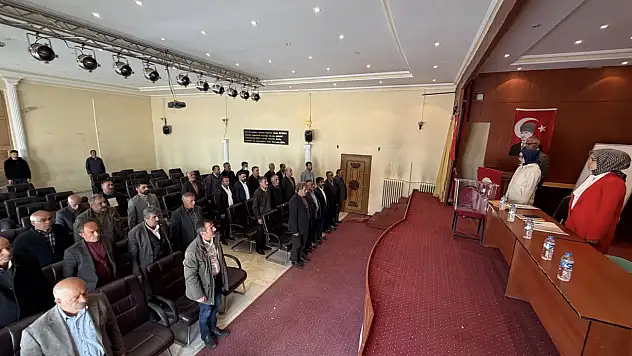 Taşlıçay'da Köylere Hizmet Götürme Birliği meclis toplantısı yapıldı