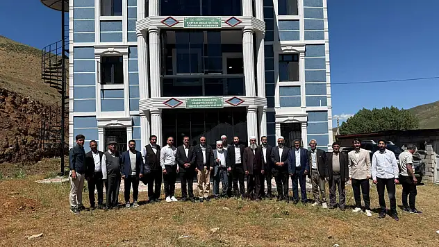 Taşlıçay'da Kur'an Kursu ve Medrese dualarla hizmete açıldı