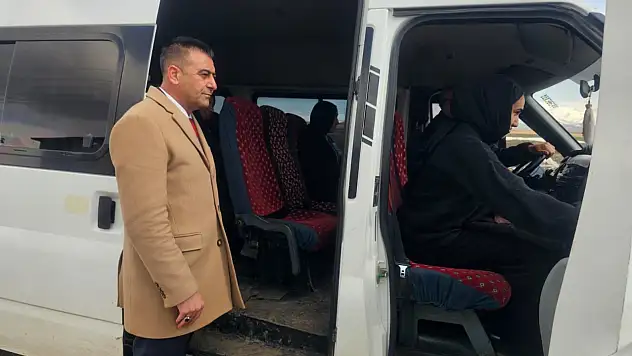 Taşlıçay'da okul servisleri denetlendi