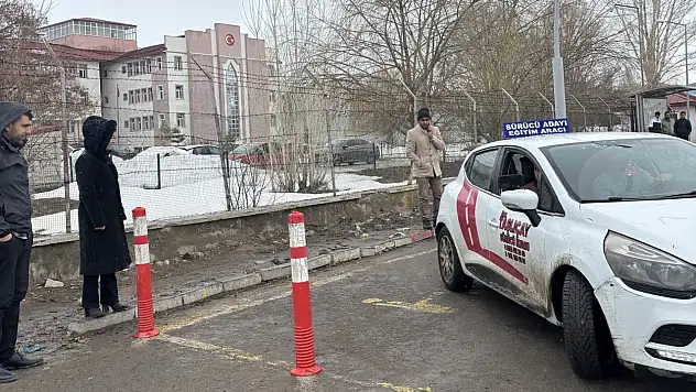 Taşlıçay'da sürücü kurslarına denetim