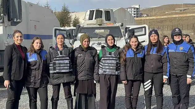 Tatvan'da 'Polislik Hayalime İlk Adım' projesi