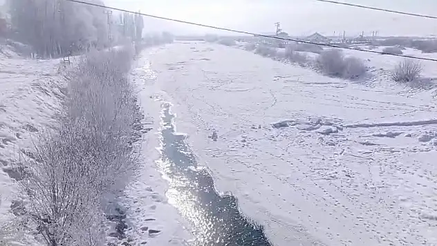 Tekman -31,4 derece ile buz kesti