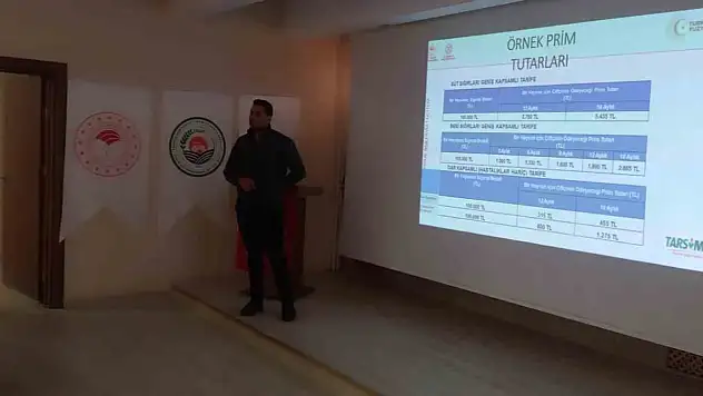 Tekman'da Çiftçilere Tarım Sigortaları Seminari Yoğun İlgi Gördü