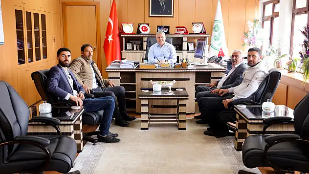 Tekmanlı Muhtarlar DSİ 8. Bölge Müdürlüğünü Ziyaret Etti