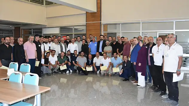Teknik Servis Çalışanlarına Kahvaltı Programı ve Teşekkür Belgesi