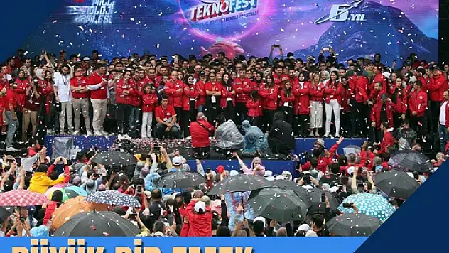 TEKNOFEST'te AİÇÜ rüzgârı esti