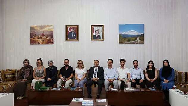 Tema Vakfı ve Iğdır Kitap Kulübü'nden Rektör Prof. Dr. Ekrem Gürel'e Hayırlı Olsun Ziyareti